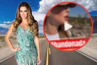 Así fue el momento en que Ninel Conde quedó varada en carretera