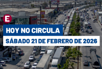 Hoy No Circula del 21 de febrero del 2026.