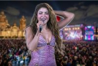 Se viraliza video de Shakira llorando tras terminar concierto en CDMX