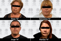 Los detenidos, junto con los objetos y el inmueble asegurado, fueron puestos a disposición de la autoridad competente para determinar su situación jurídica.