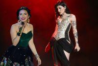 Ángela Aguilar y Cazzu.