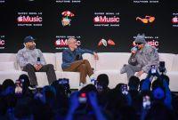 Bad Bunny en conferencia previa del Super Bowl