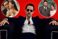 Marc Anthony habló por primera vez sobre su implicación indirecta en el drama familiar de los Beckham.
