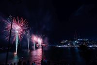 función de pirotecnia