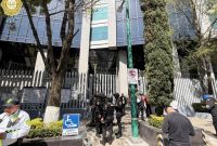 Amenaza de bomba en el Poder Judicial.