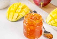 Conserva de mango casera
