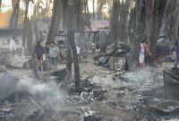 Incendio en Playa Zicatela