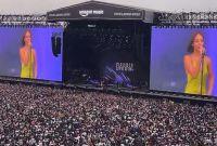 Danna sorprendió al público con su interpretación de La gata bajo la lluvia