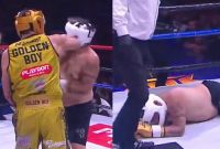 A los 2 minutos y 59 segundos del primer round, Alfredo Adame noqueó a Carlos Trejo.