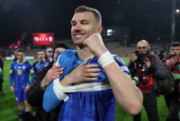 Edin Dzeko, misión cumplida.