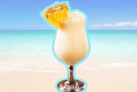 Receta de piña colada con y sin alcohol