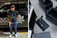 El guardia argumentó que recibió una llamada telefónica en la que presuntamente le ordenaron buscar dinero para evitar una supuesta multa millonaria