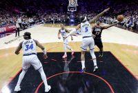 Los 76ers se entregaron en cuerpo y alma.