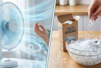 El truco viral del hielo y sal en el ventilador: así enfría tu habitación
