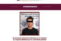 De acuerdo con fuentes oficiales, la orden de aprehensión fue cumplimentada sin incidentes, lo que permitió poner al individuo a disposición de las autoridades correspondientes.