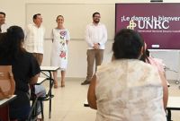 La presidenta Claudia Sheinbaum inauguró el Hospital Naval de Yukalpetén.