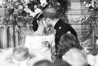Meghan Markle compartió imágenes inéditas de su boda con Harry.