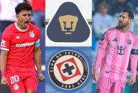 Toluca, Cruz Azul o Pumas enfrentarán a Inter Miami y Lionel Messi en la Campeones Cup 2026.