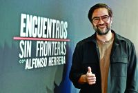 CIUDAD DE MEXICO, M…XICO 26 DE MAYO DE 2026. ALFONSO HERRERA, DURANTE LA PRESENTACI”N DE ENCUENTROS SIN FRONTERAS UNI DE LOS CONTENIDOS MULTIMEDIA DEL MUNDIAL EN M…XICO. FOTO: KARINA TEJADA.