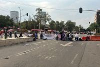 Los comerciantes iniciaron el bloqueo a las 8 de la mañana