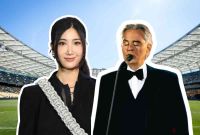 Andrea Bocelli y EJAE en la inauguración del Mundial 2026