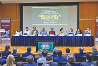 La secretaria de Anticorrupción y Buen Gobierno, Raquel Buenrostro en reunión plenaria.