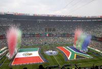 El ahora llamado Estadio Ciudad de México abrió sus puertas para ser la sede de su tercera justa mundialista; en las primeras dos, en 1970 y 1986, era conocido como Estadio Azteca.