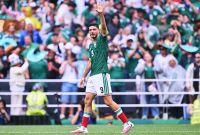 Ante Sudáfrica, Raúl Jiménez anotó su primer gol en los Mundiales.