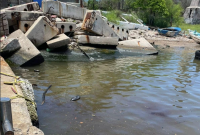 Reportan un masivo derrame de petróleo en el río Pánuco que avanza al Golfo de México.