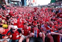El viking row se convirtió en el fenómeno viral a lo largo de la Copa del Mundo, una forma como los aficionados apoyaban a la Selección de Noruega.