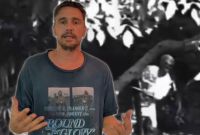 James Franco publica video de supuesto extraterrestre.
