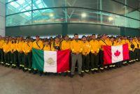 La Comisión Nacional Forestal (Conafor), realizó el cuarto despliegue de personal mexicano especializado en el manejo del fuego