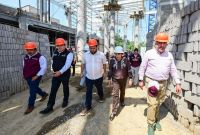 La Línea 3 del Mexicable, que se construye en Naucalpan, registra un avance de 71.4 por ciento