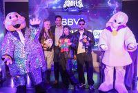 Victor Gonzalez Herrera encabezó en lanzamiento del cartel Simifest 2026; María Barracuda y Romoo lo acompañaron.