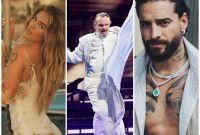 Foto: Instagram maluma, karolg y miguelbose