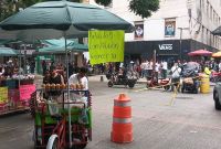 La Alameda Central amaneció sin ambulantes en sus pasillos