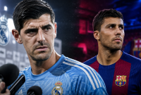 Thibaut Courtois se refirió al fichaje de Rodri Hernández por el Barcelona y aseguró que cada jugador es libre de elegir dónde quiere continuar su carrera.