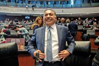 El senador Enrique Inzunza dio a conocer a la prensa su decisión de renunciar a la bancada de Morena el pasado 26 de agosto.
