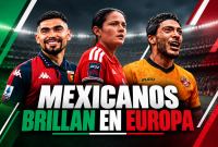 El fin de semana fue destacado para mexicanos en europa.