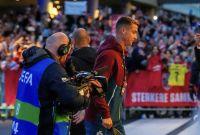 Cristiano Ronaldo podría regresar en noviembre con la Selección de Portugal  ATTENTION EDITORS - THIS IMAGE WAS PROVIDED BY A THIRD PARTY. NORWAY OUT. NO COMMERCIAL OR EDITORIAL SALES IN NORWAY.