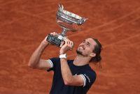 Alexander Zverev en el Roland Garros, su primer Grand Slam después de 10 años de carrera.