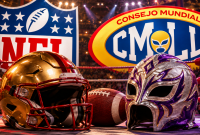 La Arena México recibirá la primera Noche de Cascos y Máscaras, como parte de las actividades del regreso de la NFL al país.