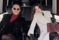 Nadia Ferreira y Marc Anthony.