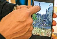 Vitaly, un ciudadano que huyó de Oleshki muestra imágenes de la guerra Rusia-Ucrania.