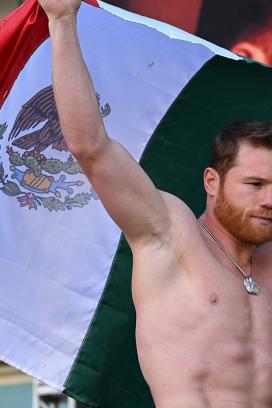 Saúl 'Canelo' Álvarez, boxeador mexicano