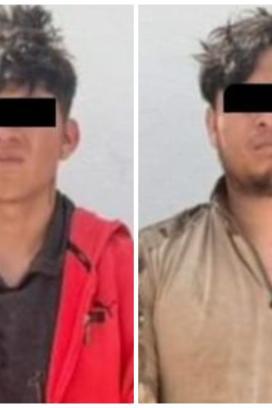 Detienen a dos sujetos tras operativo por disparos en Hidalgo