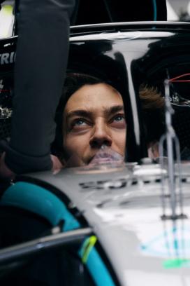 George Russell ha liderado la práctica en China antes de la calificación sprint.