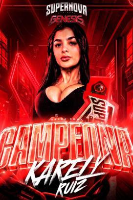Karely Ruiz venció a Kim Shantal, propinándole su segunda derrota en Supernova Génesis 2026.