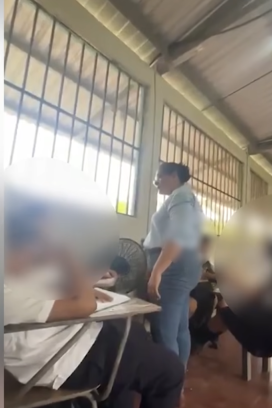 Investigan a maestra tras agresión contra una estudiante