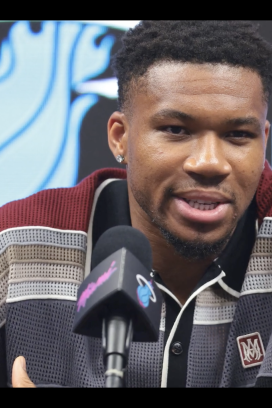Giannis Antetokounmpo revela que Messi lo inspira en Miami Heat
